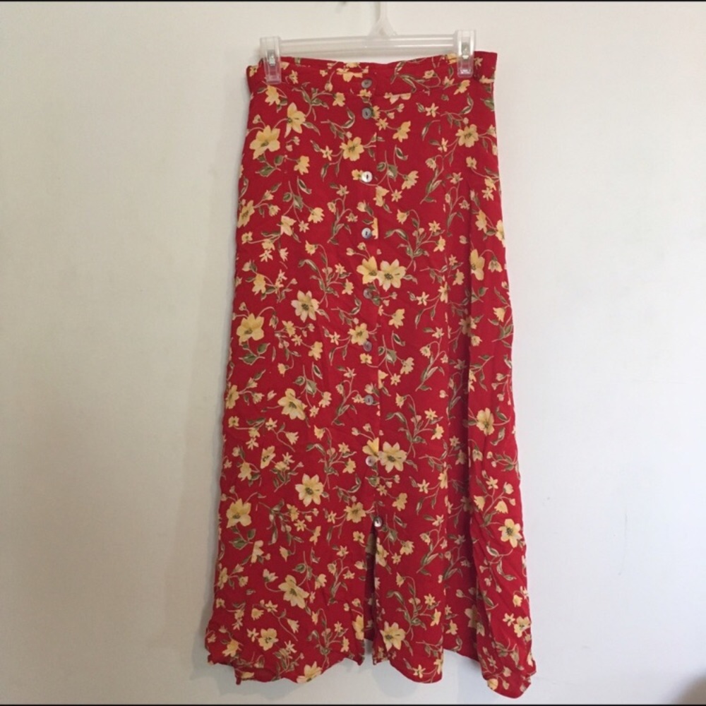 Vintage Maxi Skirt